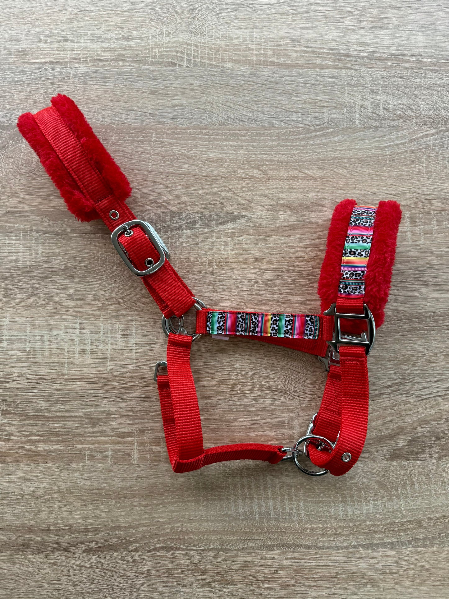 Happy Halsters x FMH - Colourful Panther Exclusive halster (bont) div. kleuren