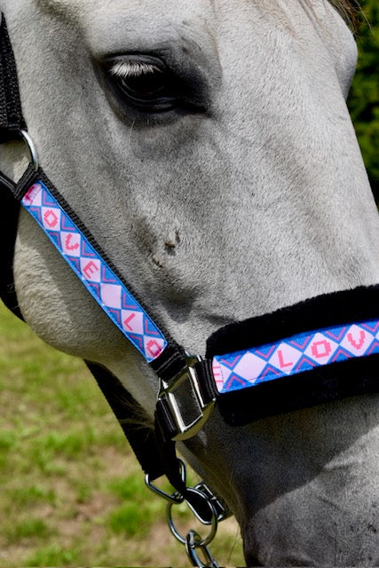 Happy Halsters x FMH - Love is Love Exclusive halster (bont) div. kleuren