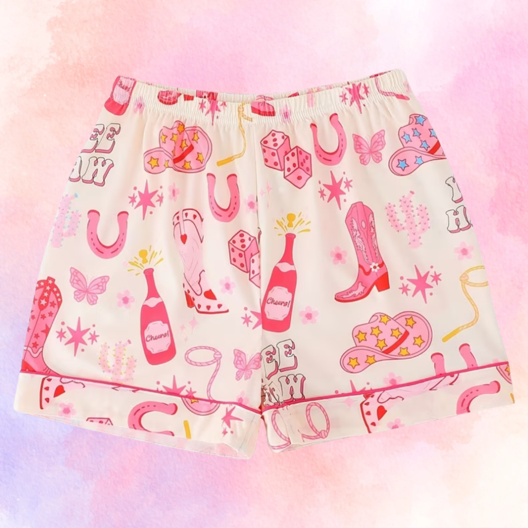 FMH - Kinder zomerse pyjama set/ loungepak Pony Party