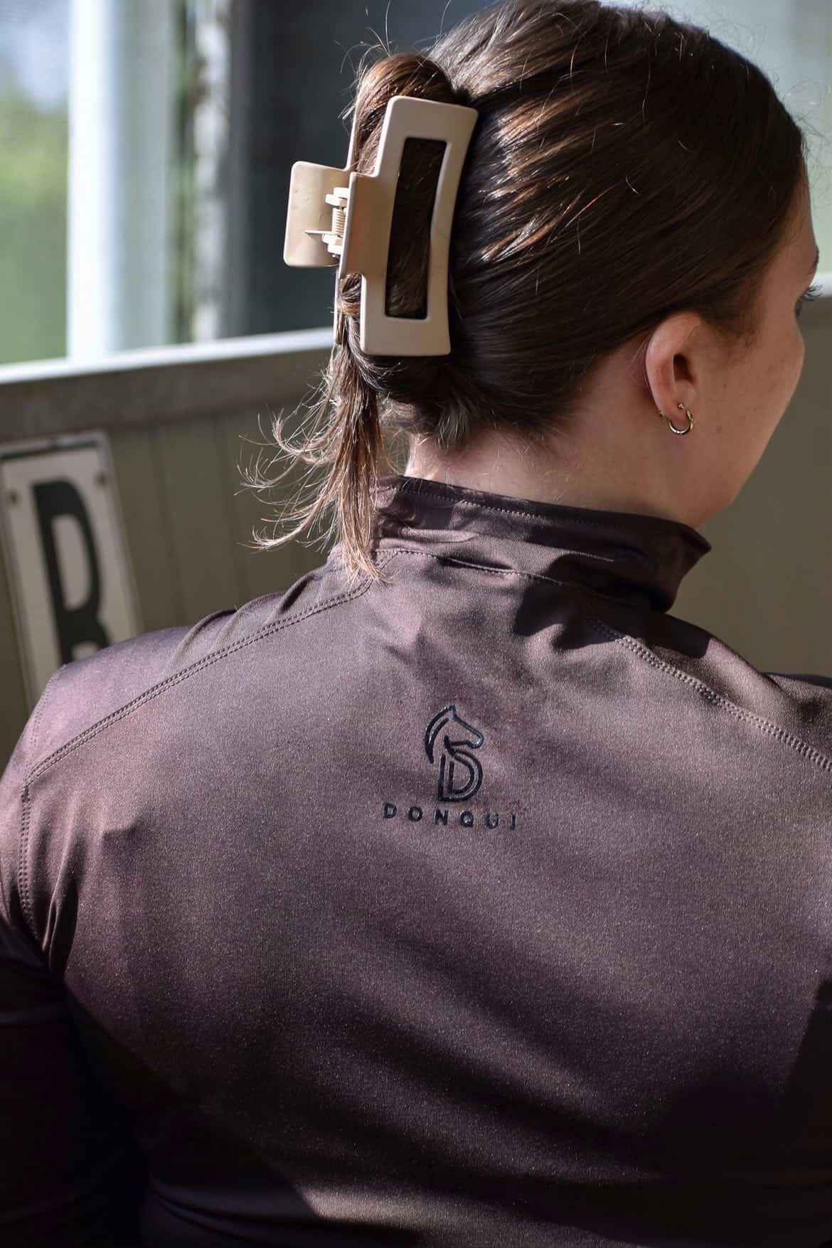 Donqui - Baselayer lange mouw Chocolate bruin