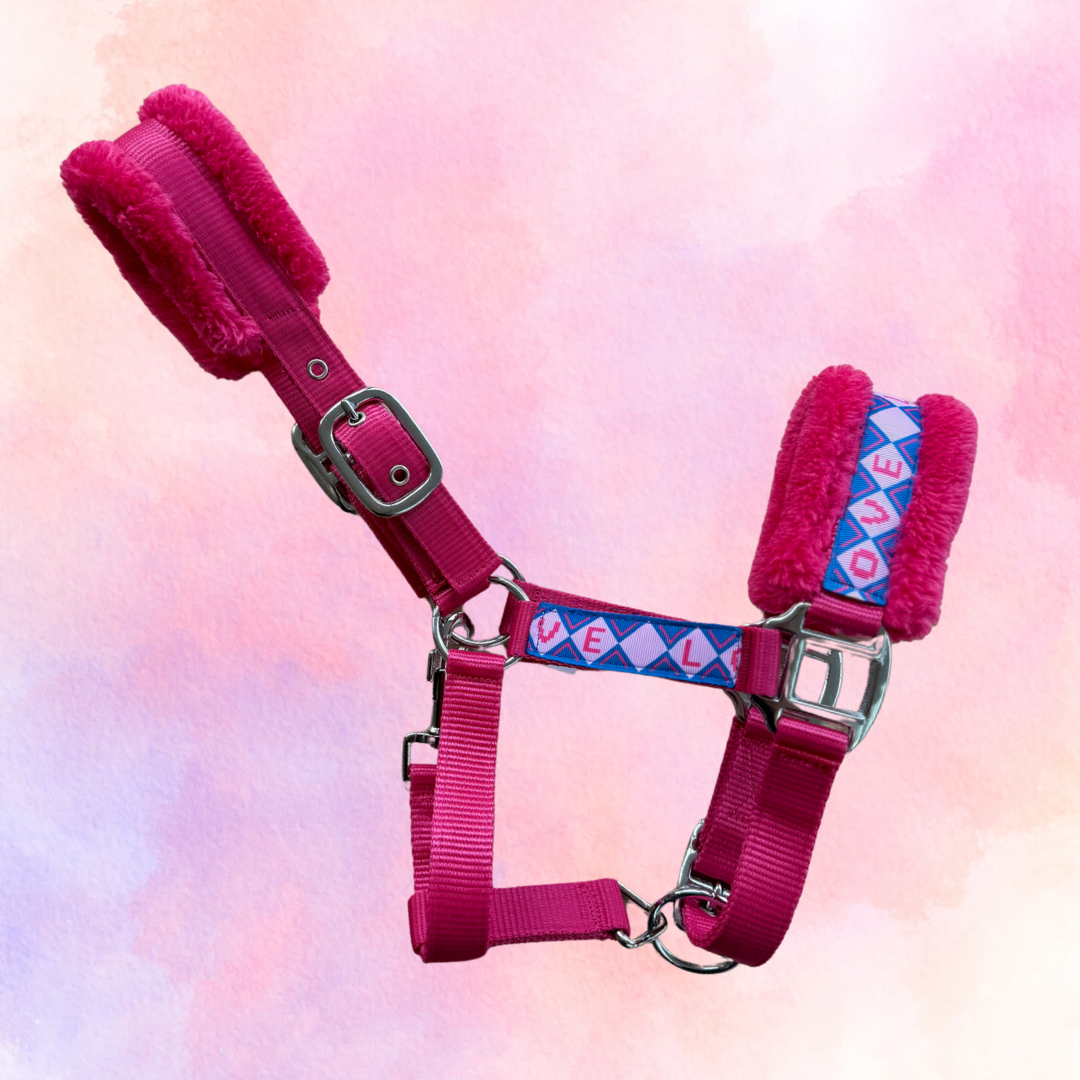 Happy Halsters x FMH - Love is Love Exclusive halster (bont) div. kleuren