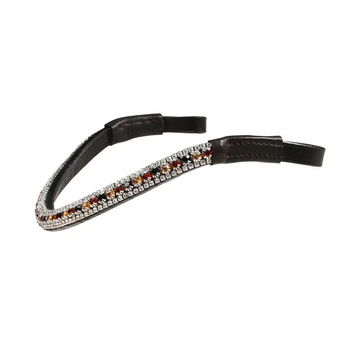 Lumiere/ Lumi Pony - Amber Crystal frontriem (ook in bruin!)