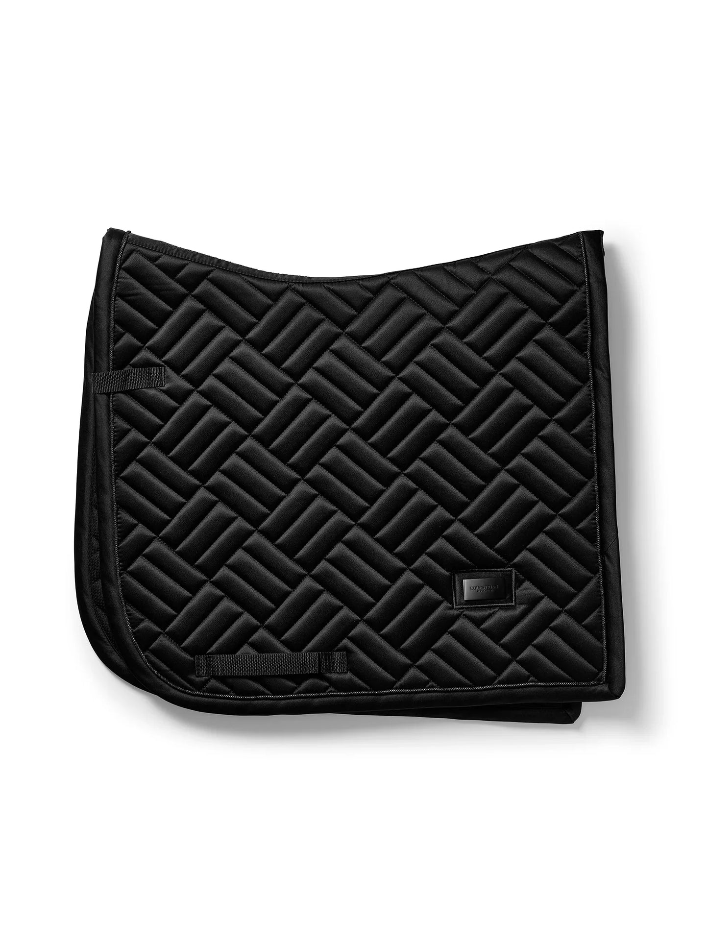 Equestrian Stockholm - Core Collection - Black Dressage Saddle Pad Modern dressuurzadeldek