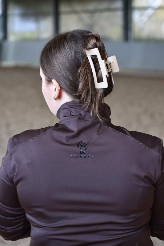 Donqui - Baselayer lange mouw Chocolate bruin