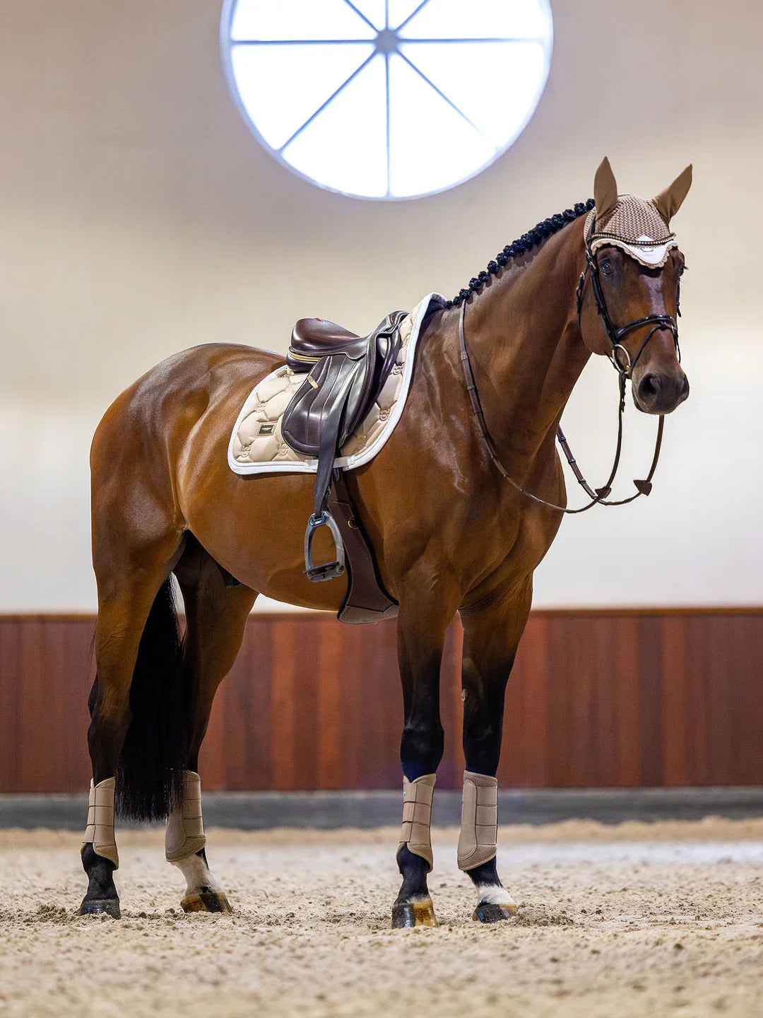 Equestrian Stockholm - SS26 Sand - Ear Bonnet oornetje