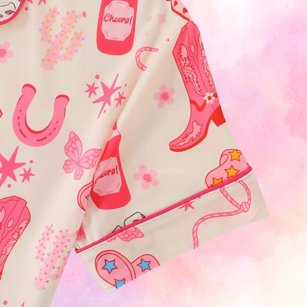 FMH - Kinder zomerse pyjama set/ loungepak Pony Party