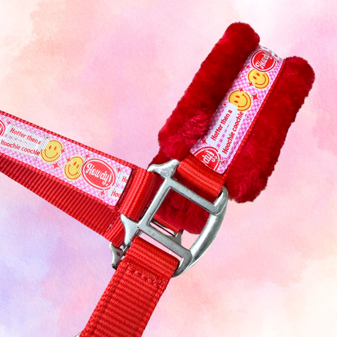 Happy Halsters x FMH - Hotter than a Hoochie Coochie Exclusive halster (bont)