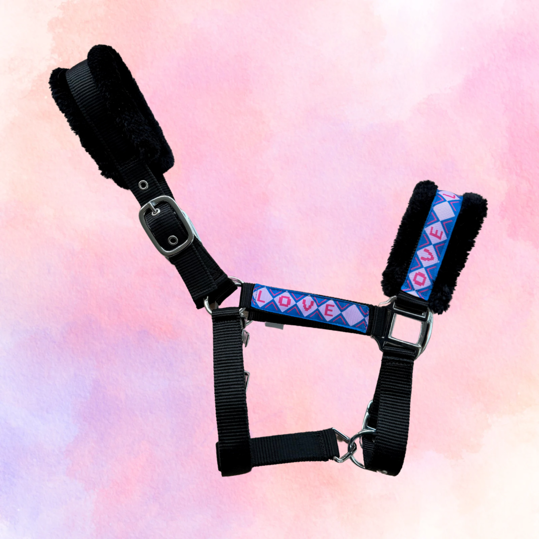 Happy Halsters x FMH - Love is Love Exclusive halster (bont) div. kleuren