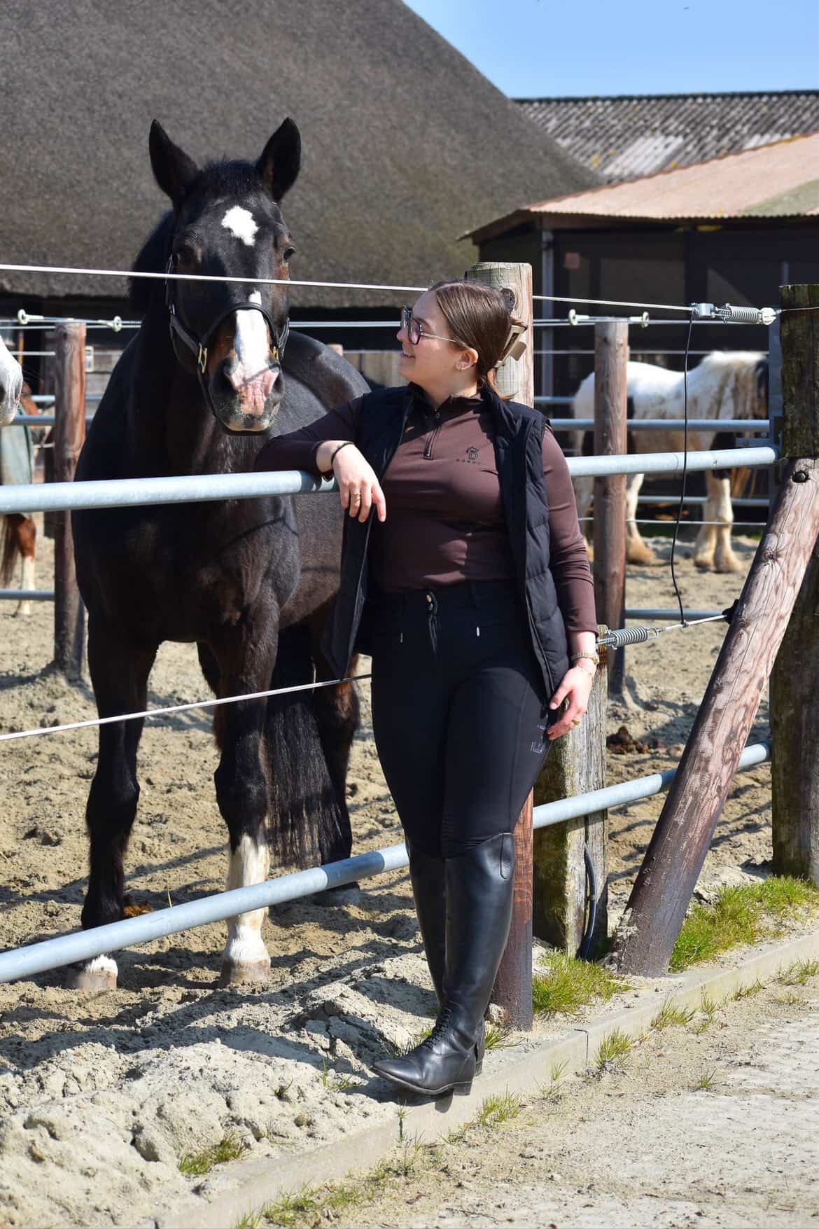 Donqui - Baselayer lange mouw Chocolate bruin