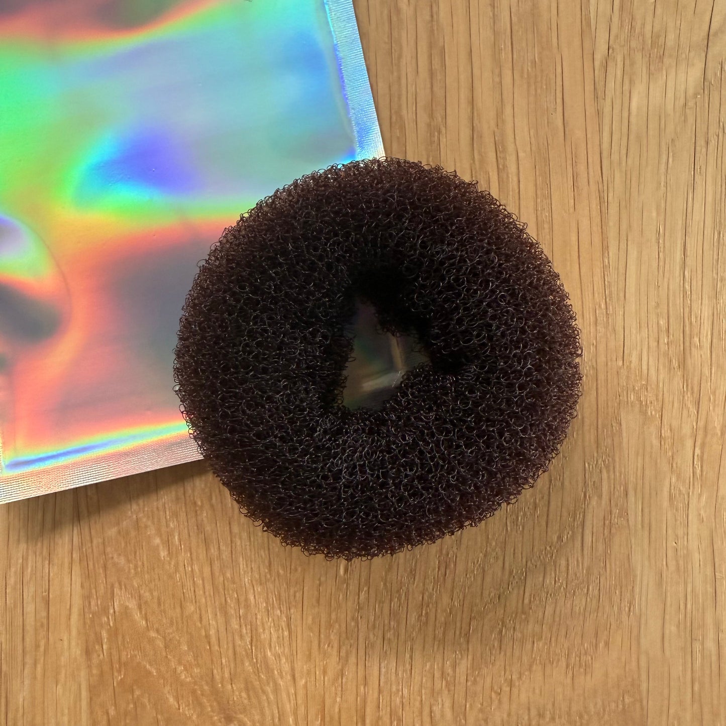 FMH - Medium donut blond, bruin of zwart 7cm