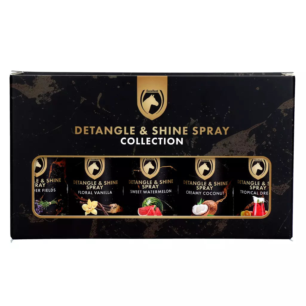 Excellent Horse - Detangle & Shine Spray Geschenkset 5 x 50 ML