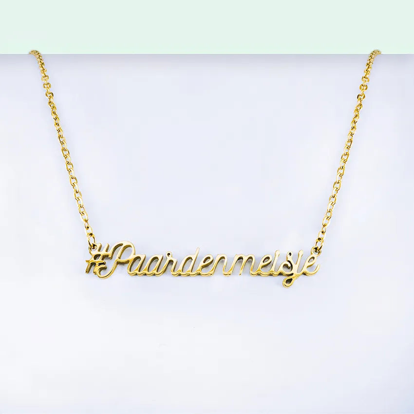 Ponytail & Co X ESRA - Ketting #Paardenmeisje (div. kleuren)