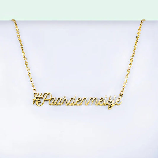 Ponytail & Co X ESRA - Ketting #Paardenmeisje (div. kleuren)