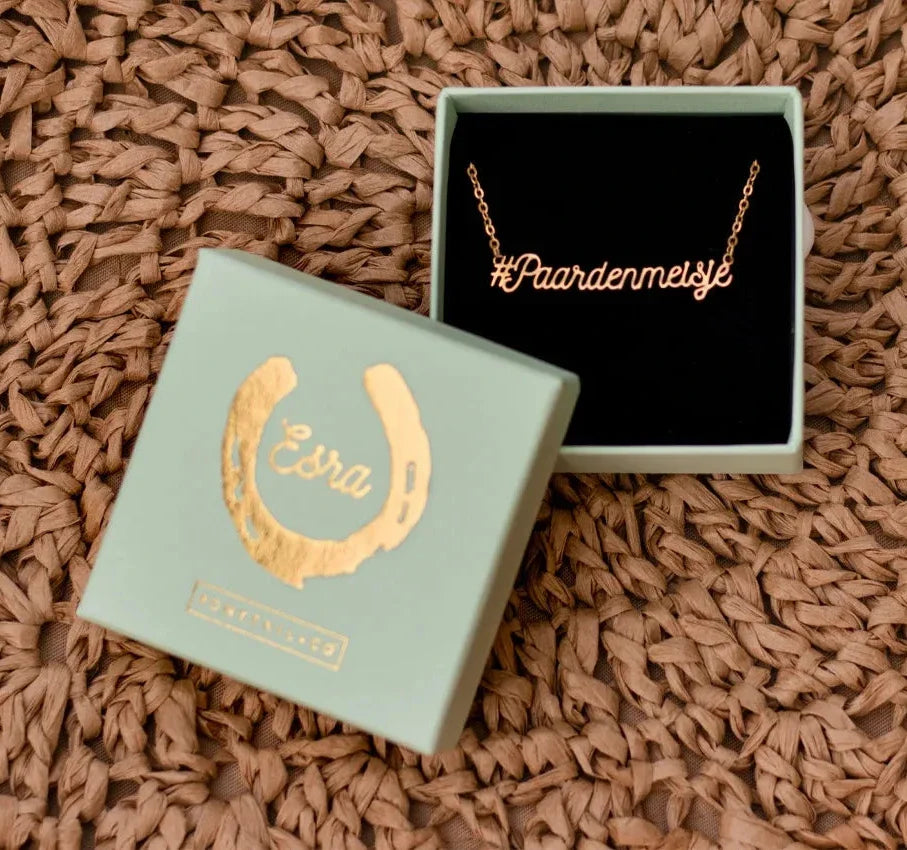 Ponytail & Co X ESRA - Ketting #Paardenmeisje (div. kleuren)