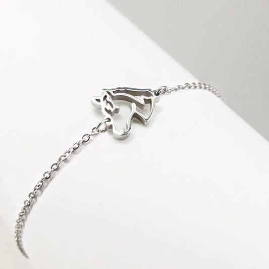 Ponytail & Co - Armband Paardenhoofd (div. kleuren)
