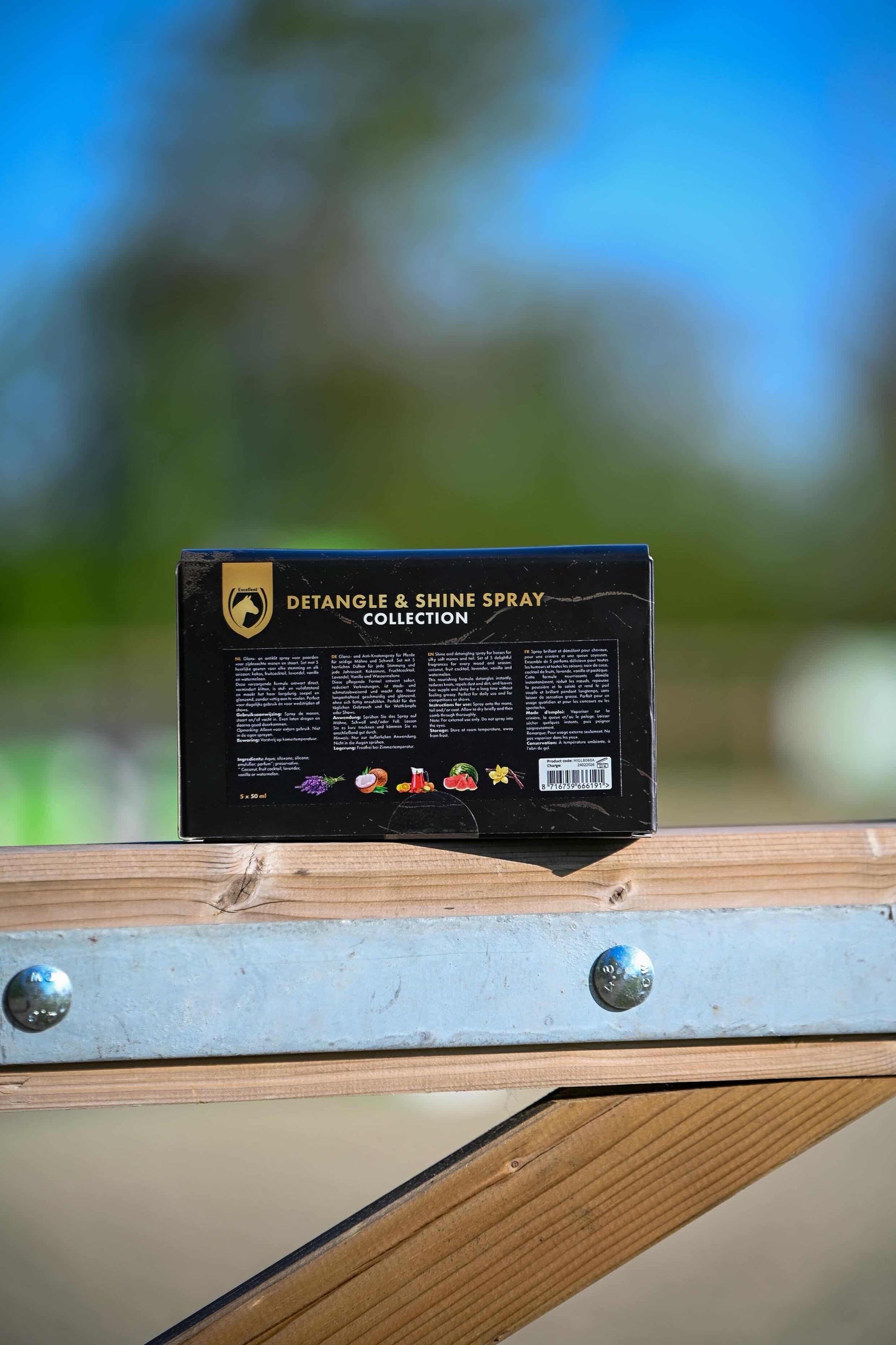 Excellent Horse - Detangle & Shine Spray Geschenkset 5 x 50 ML