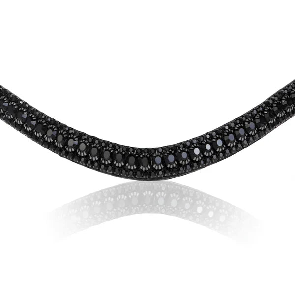 Lumiere - Black Solitaire Crystal frontriem