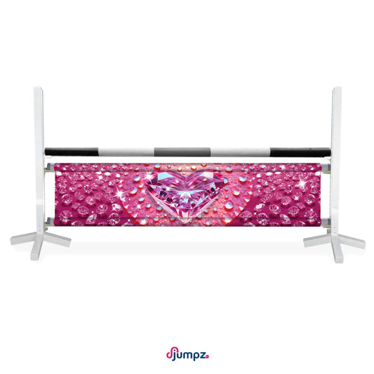 Djumpz - Hindernisdoek Pink Diamonds