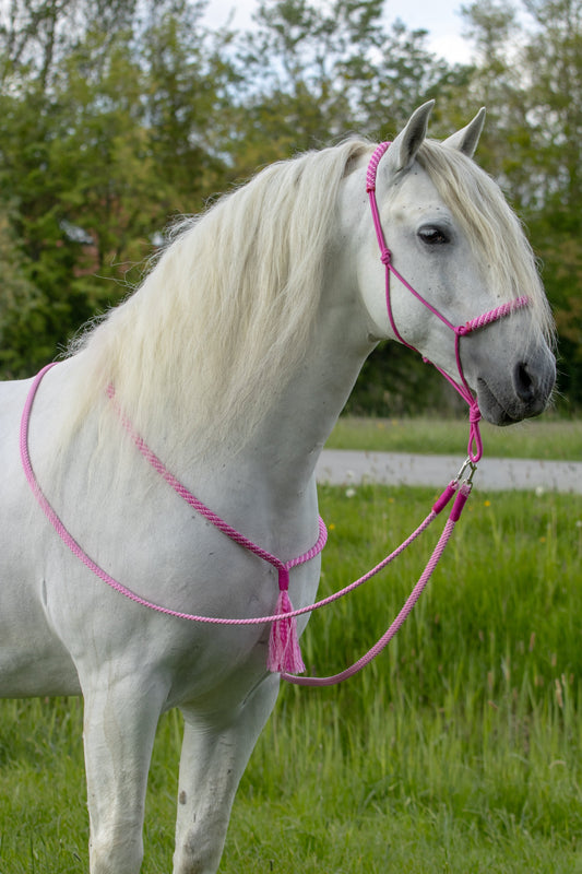 Touwhalster set pink harmony