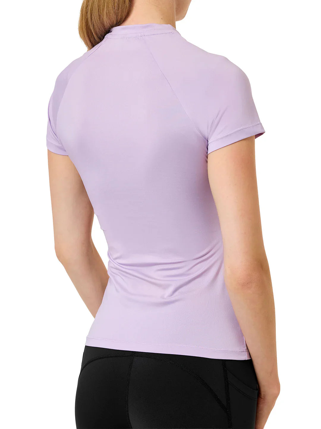 Equestrian Stockholm - SS26 Lavender - Dynamic Base Layer Top Short Sleeve rijtop