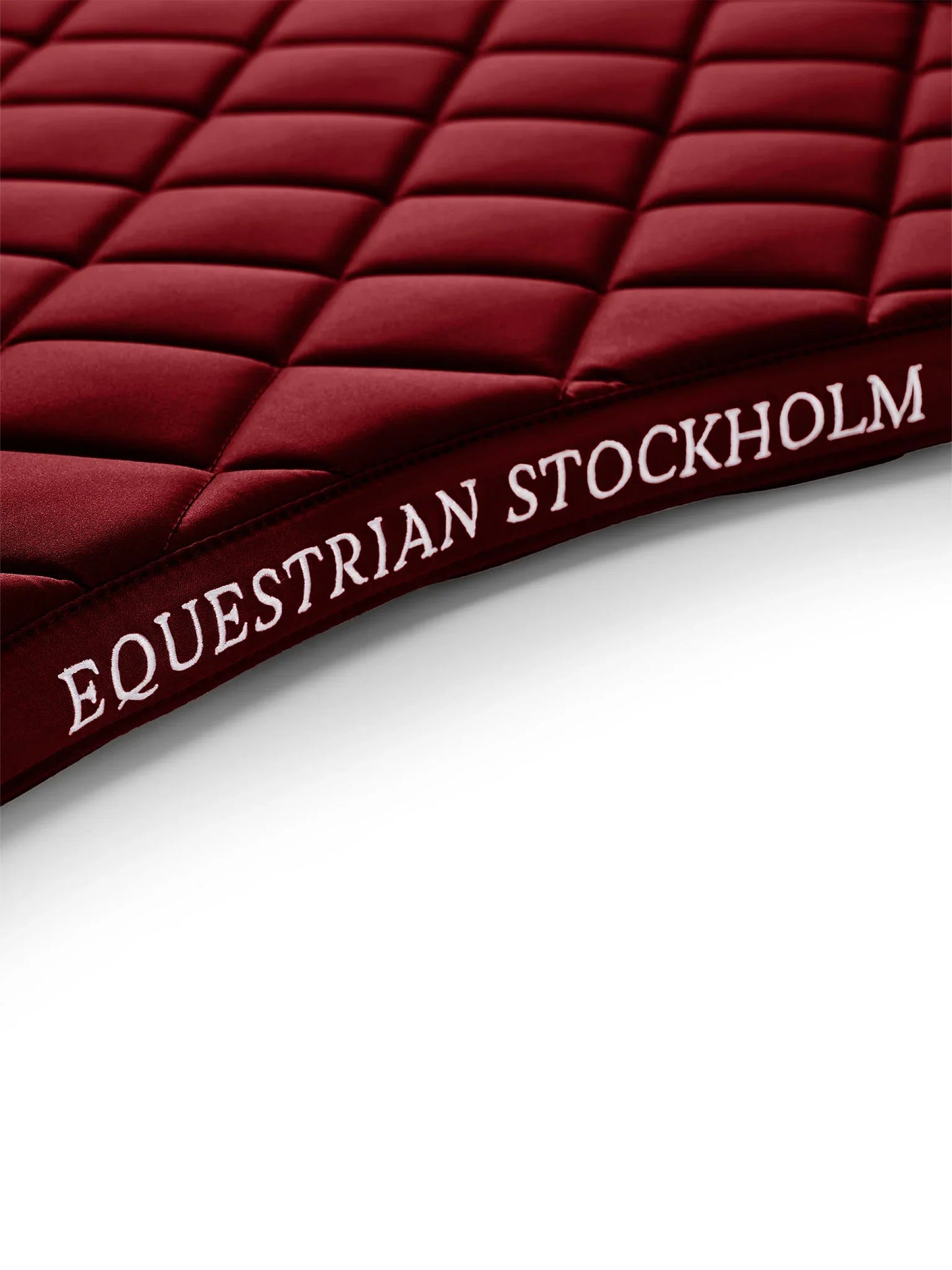Equestrian Stockholm - Line Collection - Bordeaux Jump Saddle Pad springzadeldek