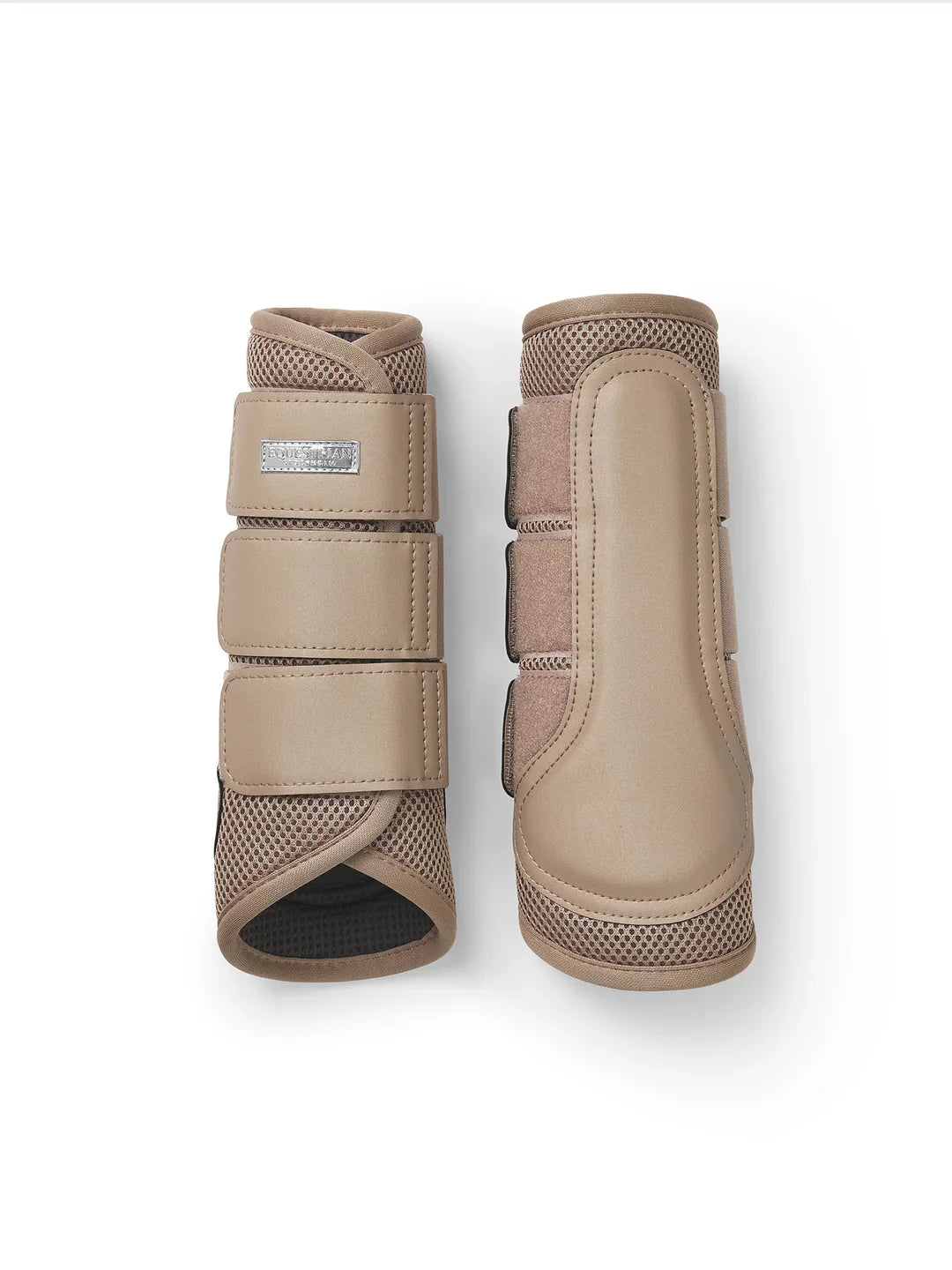 Equestrian Stockholm - SS26 Sand - Mesh Brushing Boots beenbeschermers