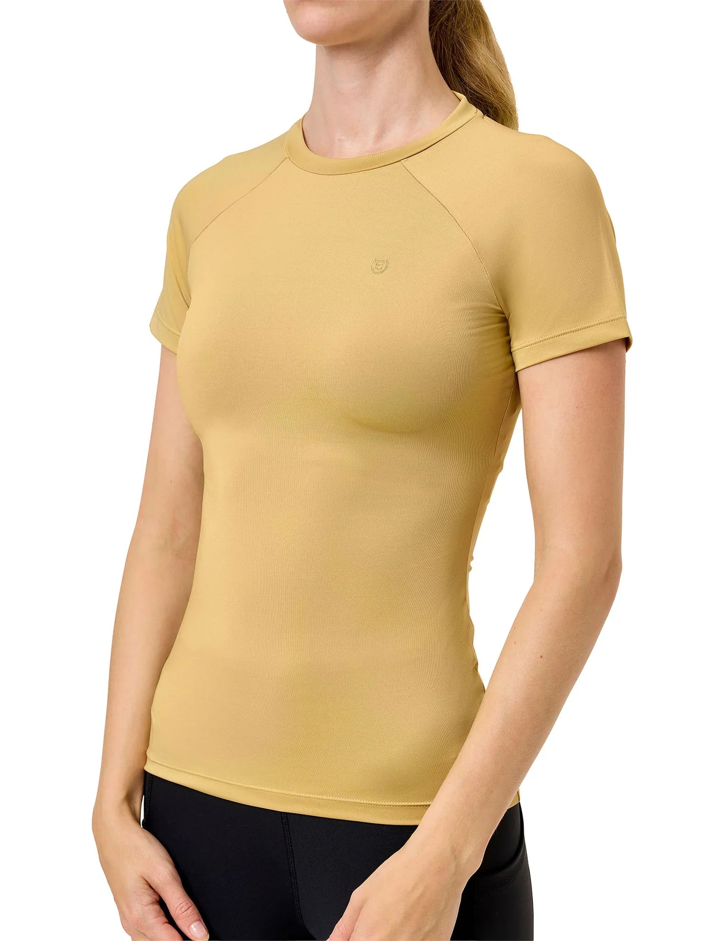 Equestrian Stockholm - SS26 Midsummer Glow - Dynamic Base Layer Top Short Sleeve rijtop