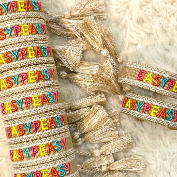 Parsley & pepper - Easypeasy armband beige/ multi
