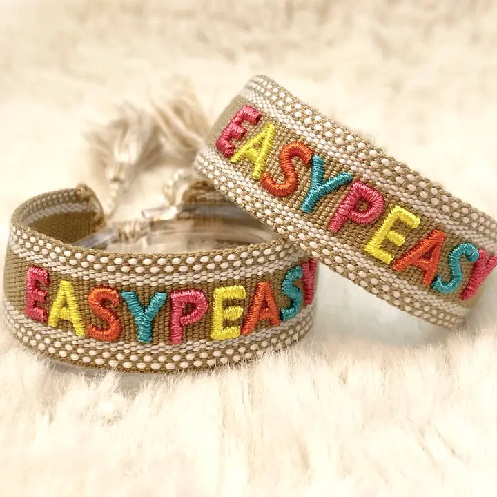 Parsley & pepper - Easypeasy armband beige/ multi
