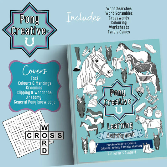 Pony Creative Activity book - Engels