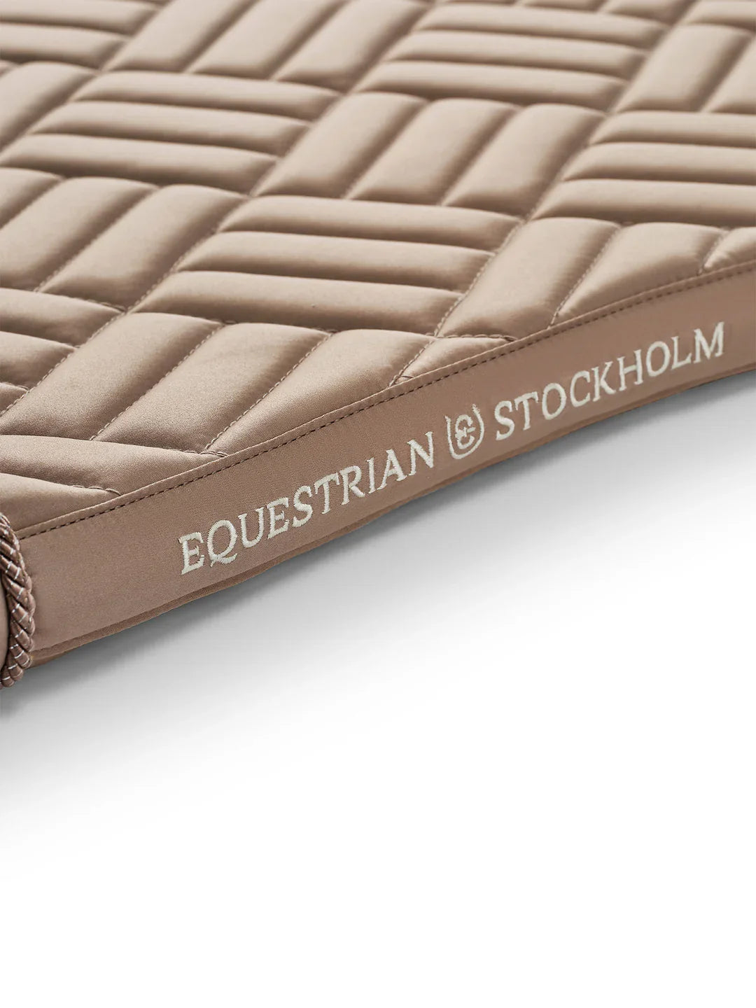 Equestrian Stockholm - SS26 Sand - Dressage Saddle Pad Modern dressuurzadeldek