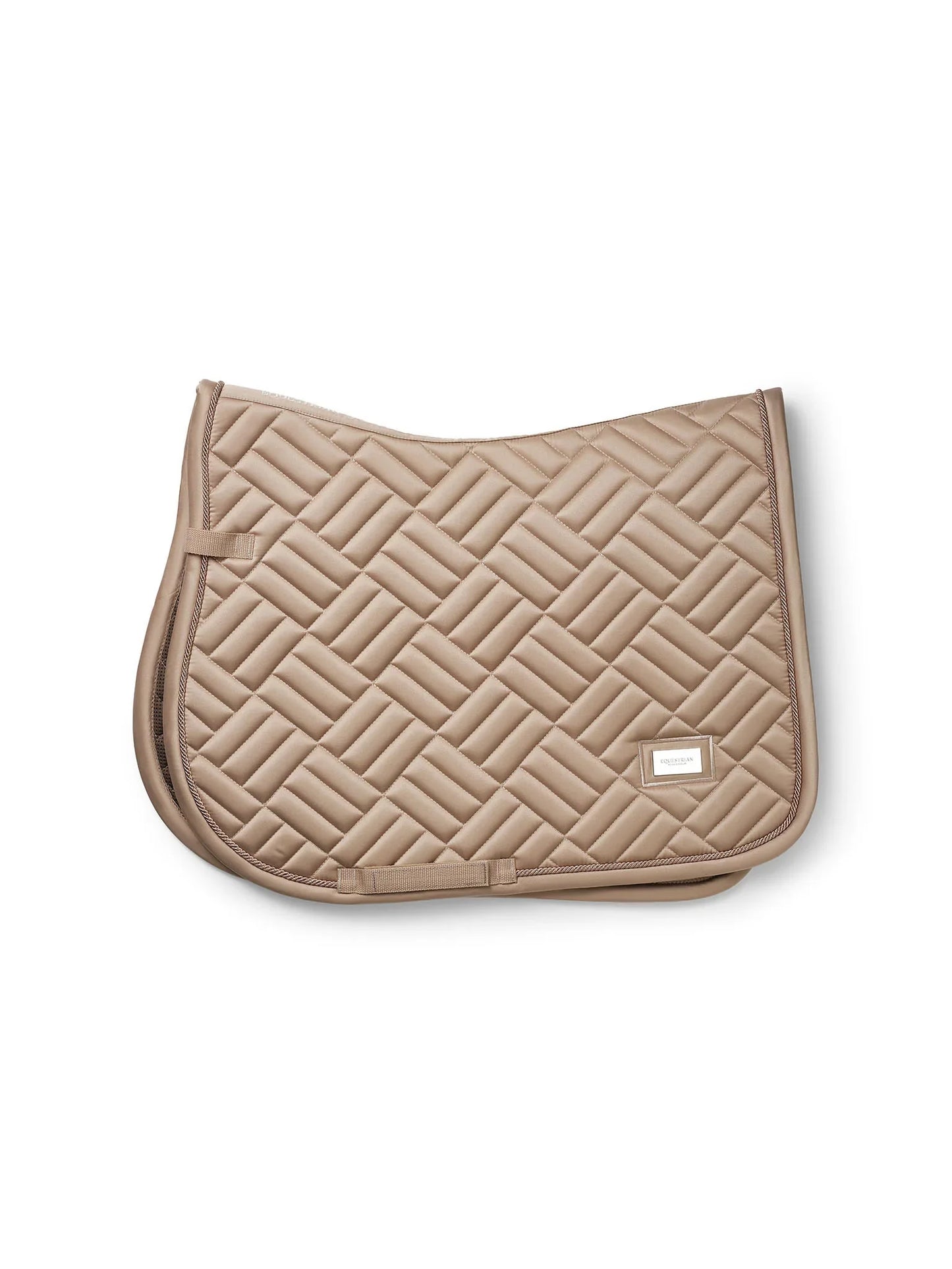 Equestrian Stockholm - SS26 Sand - Jump Saddle Pad Modern springzadeldek