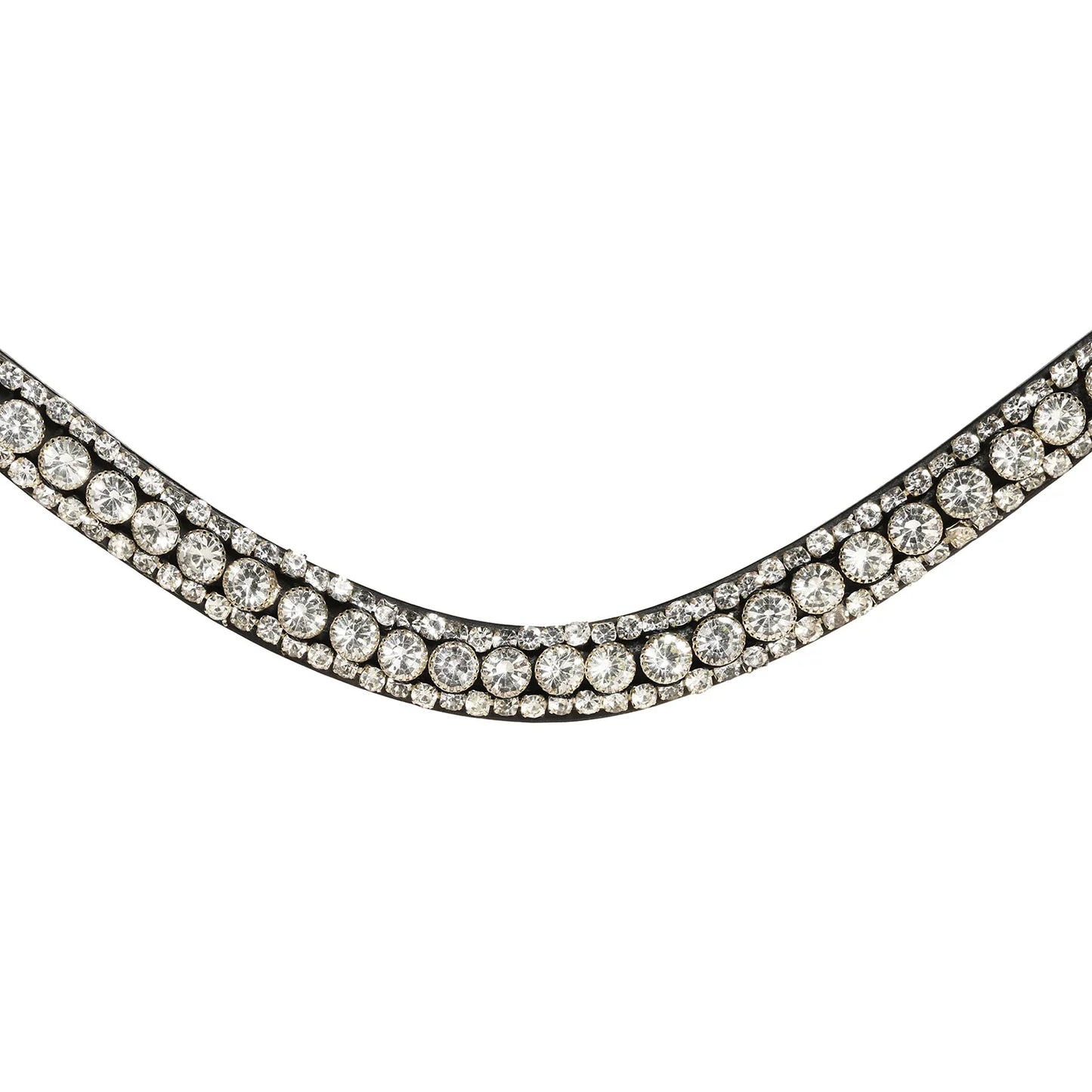 Lumiere/ Lumi Pony - Solitaire Crystal frontriem (ook in bruin!)