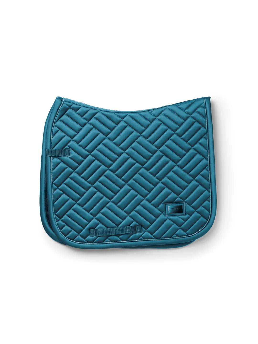 Equestrian Stockholm - FW25 Teal Blue - Dressage Saddle Pad Modern dressuurzadeldek