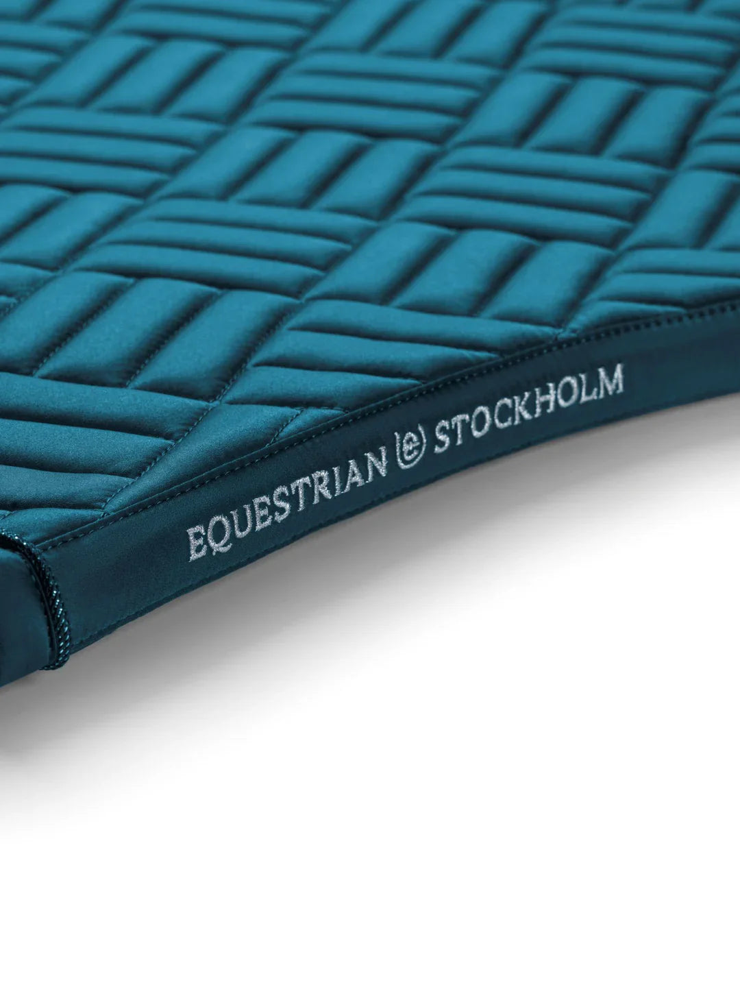 Equestrian Stockholm - FW25 Teal Blue - Dressage Saddle Pad Modern dressuurzadeldek