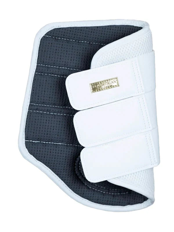 Equestrian Stockholm - Core Collection - White Gold Mesh Brushing Boots beenbeschermers