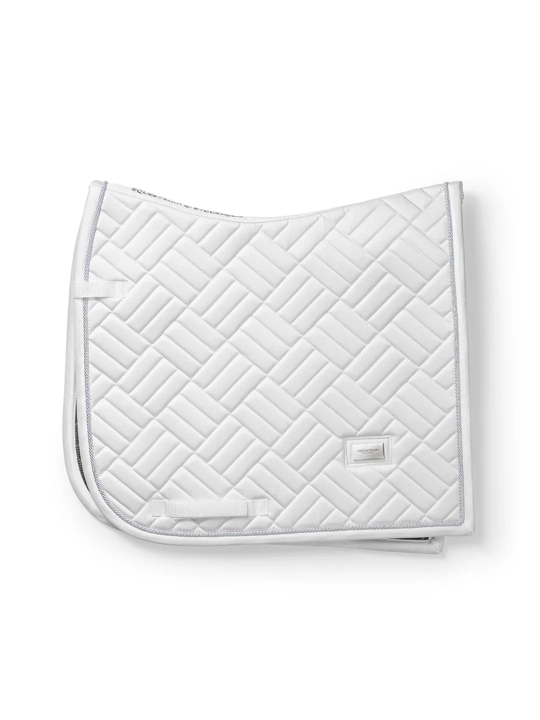 Equestrian Stockholm - Core Collection - White Perfection Dressage Saddle Pad Modern dressuurzadeldek