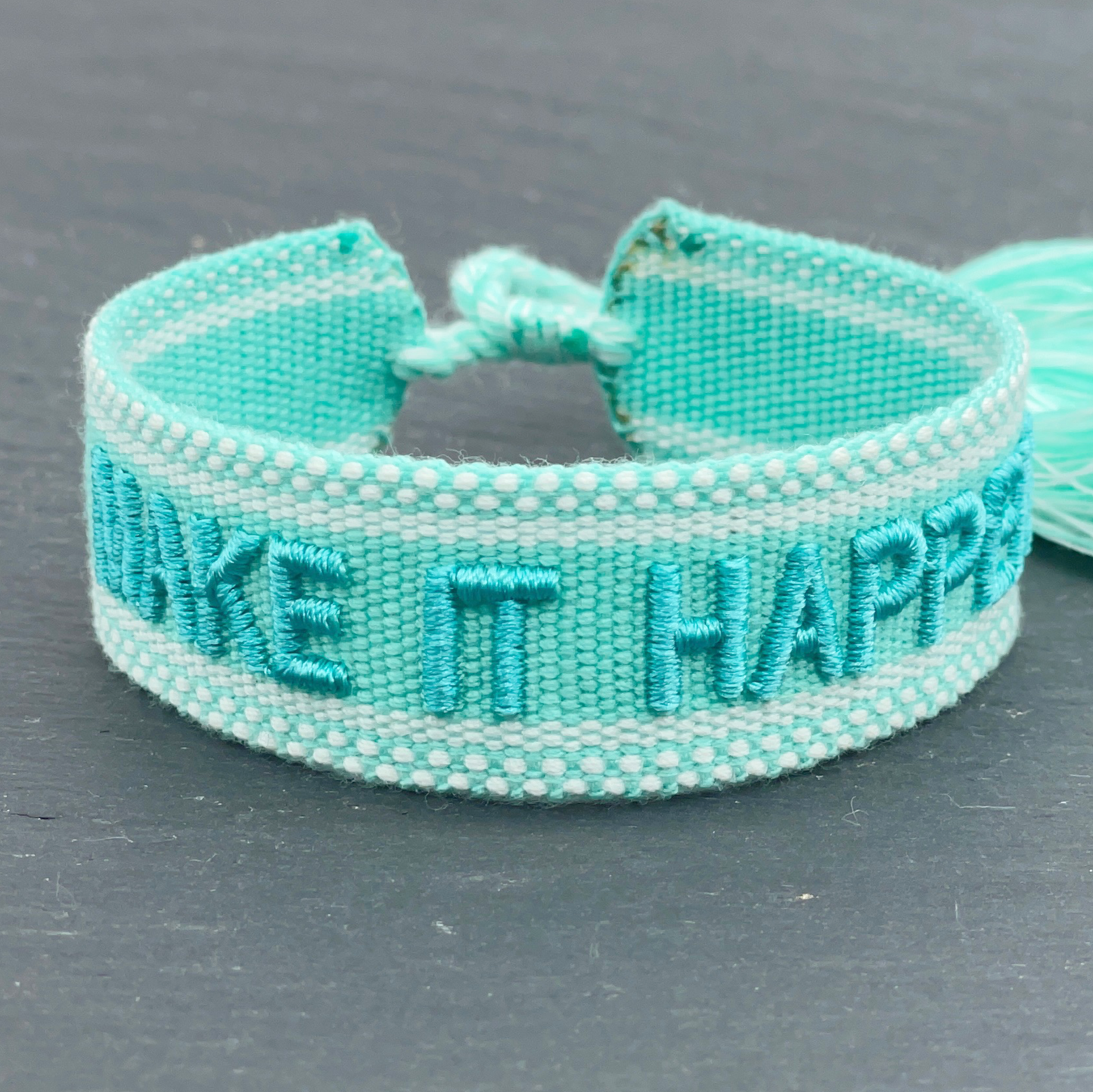 Parsley & pepper - Make it Happen armband turquoise