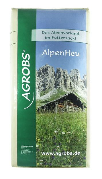 Agrobs AlpenHeu – stofvrij, geurig hooi van bergweiden als gezond ruwvoer voor paarden