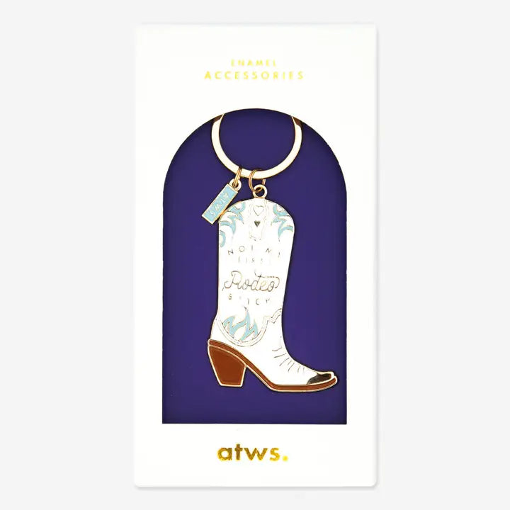ATWS - Santiago cowboyboot sleutelhanger