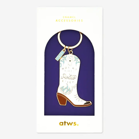 ATWS - Santiago cowboyboot sleutelhanger