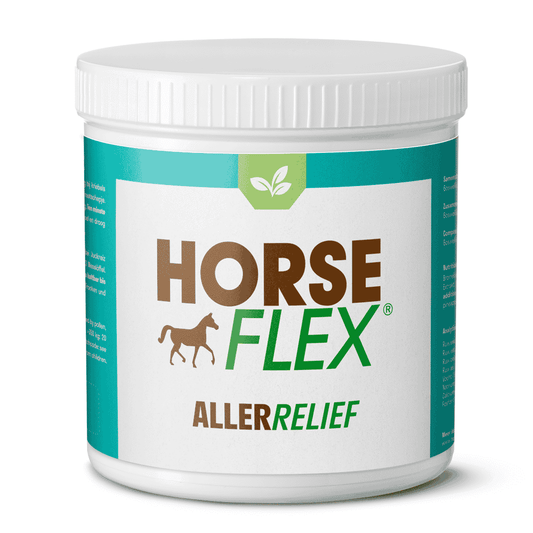 AllerRelief voor paarden ter ondersteuning van een normale histamine-afgifte en huidherstel