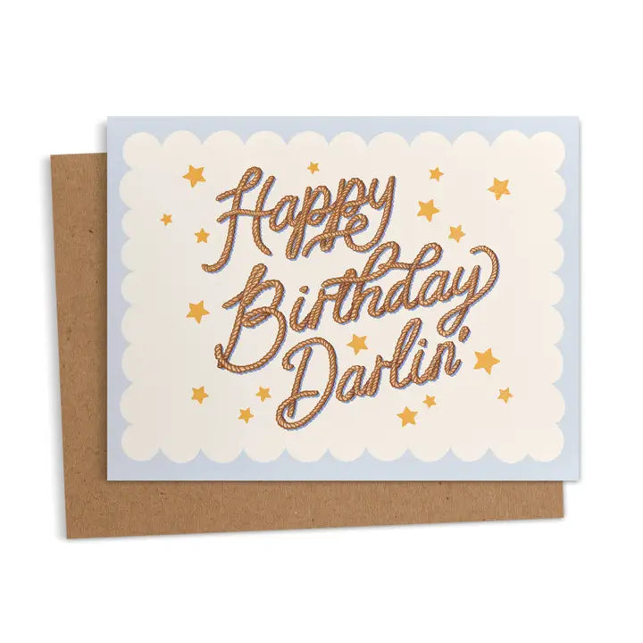 Ana Peake - Wenskaart Birthday darlin'