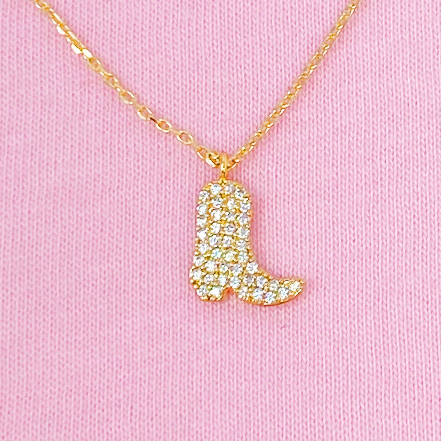 Ellison&Young - Glam Cowgirl Boot Ketting
