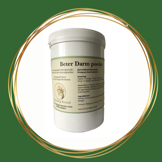 Beter Darm poeder voor paarden ter ondersteuning van darmgezondheid