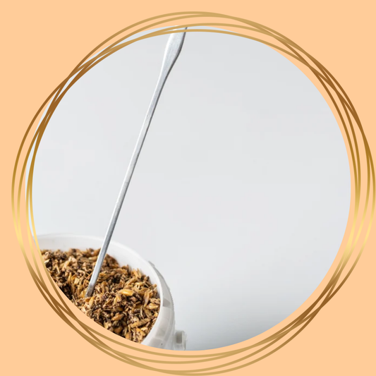 Bokashi Lepel van Natuly – ideaal om bokashi en veendrenk nauwkeurig te doseren uit hoge potten