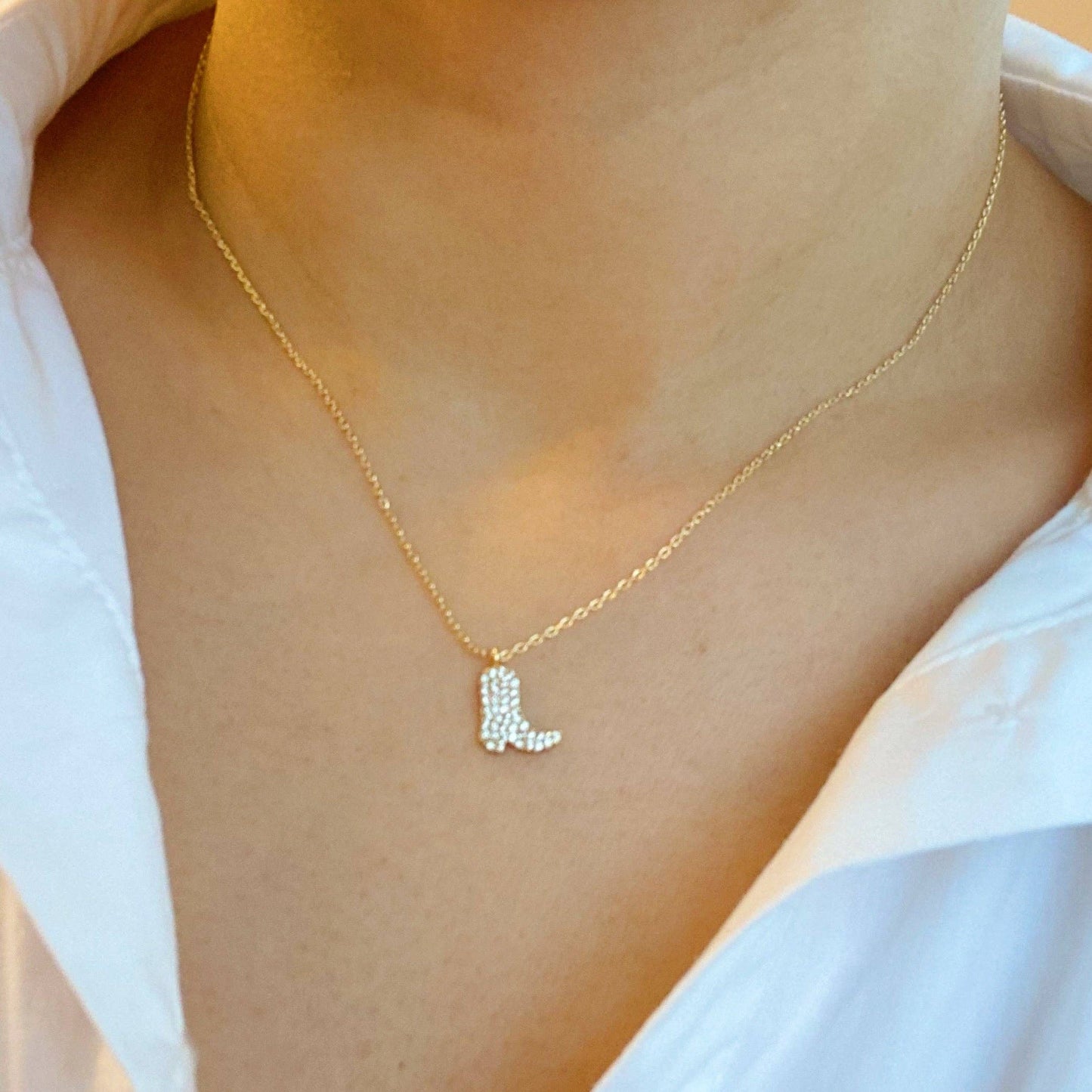 Ellison&Young - Glam Cowgirl Boot Ketting