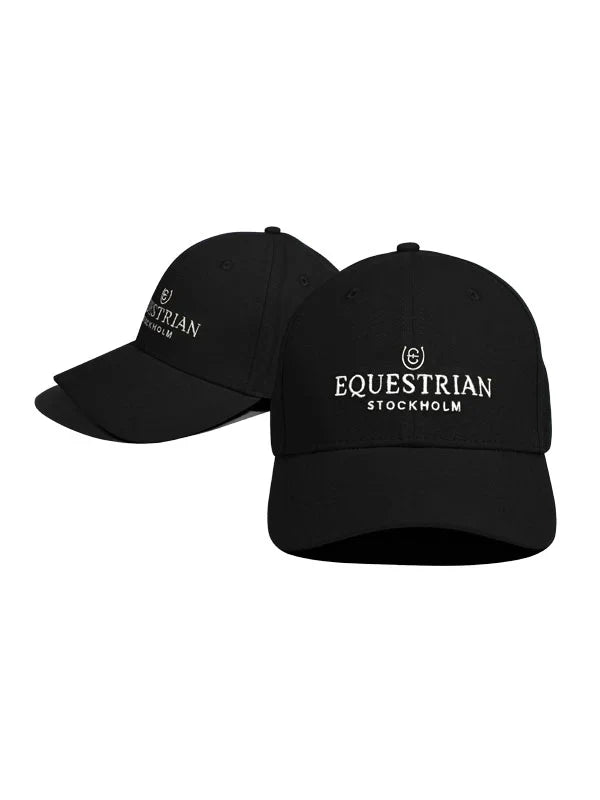 Equestrian Stockholm - Core Collection - Black White Cap pet