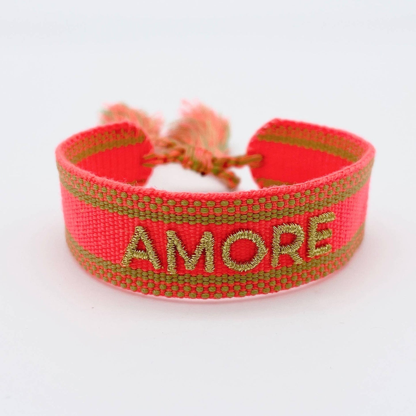 Parsley & pepper - Amore armband oranje/ goud