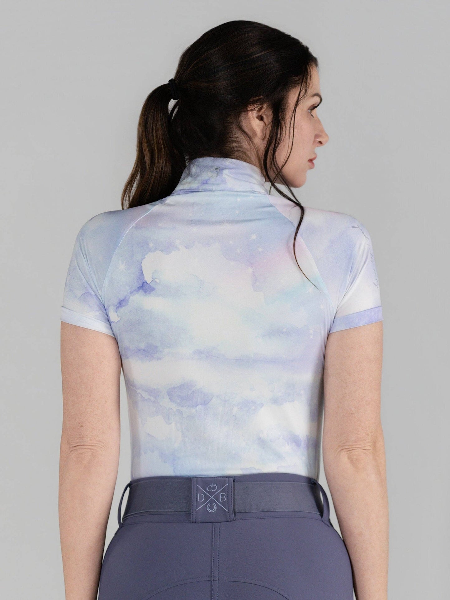 Dapplebay - Opalite Skies 1/4 Rits SS Rijshirt